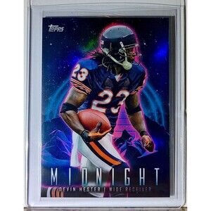 Devin Hester 2023 Topps Midnight NFL #308 Football Card Chicago Bears